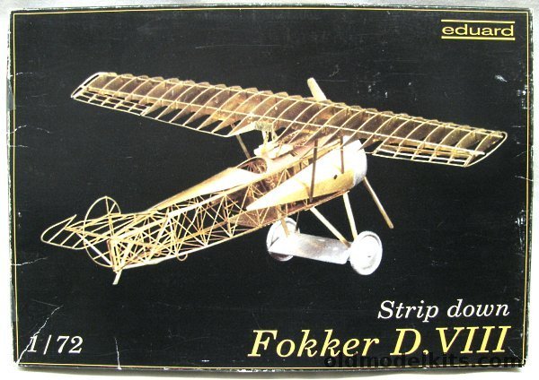 Eduard 1/72 Strip Down Fokker D.VIII (D-VIII) 'Flying Razor', 7007 plastic model kit